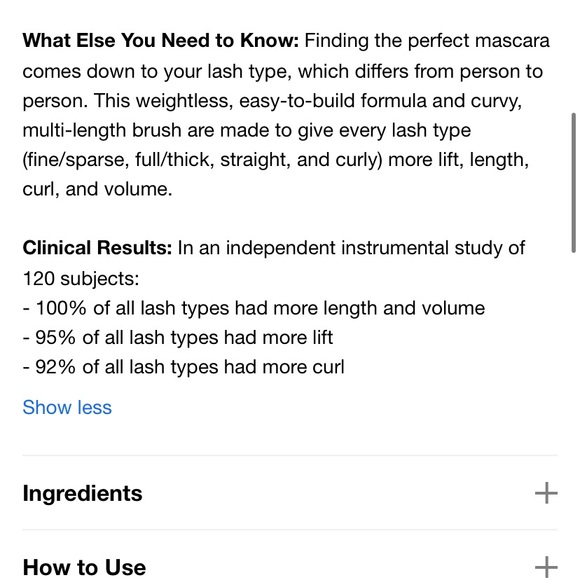 5/$25 🎆 NIB Mini Rare Beauty Perfect Strokes Universal Volumizing Mascara 0.1 oz - Picture 10 of 10